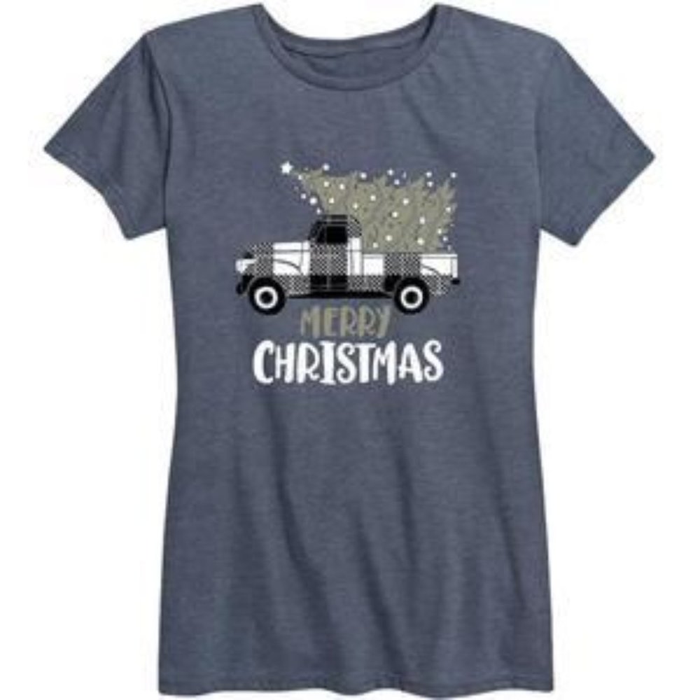 Instant Message Farmhouse Rustic Christmas Tees